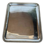 Silver metal tray