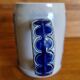 Salt-glazed stoneware mug from Alsace by Reinh Merkelbach, Hohr Grenzhausen.
