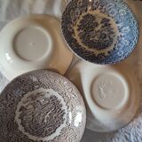 Four old bowls or cups from England