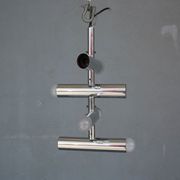Chrome chandelier vintage 1970 swivel design
