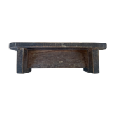 Solid wood foot step