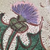 Vintage thistle pattern dish