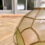 Mother-of-pearl pendant - Rose button