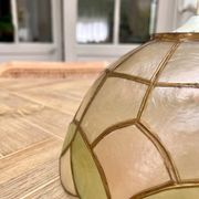 Suspension en nacre - Bouton de rose