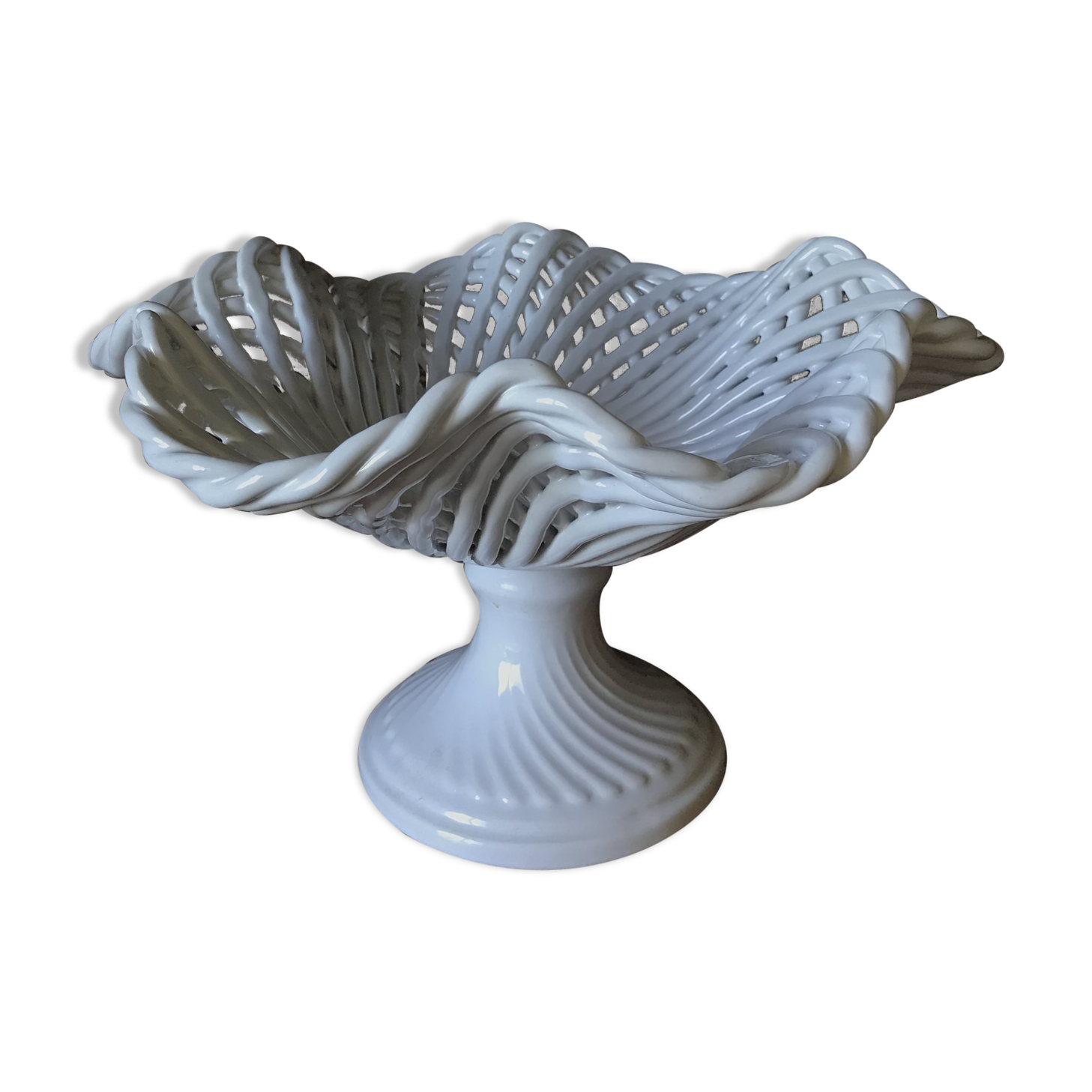 Coupe en céramique émaillée vintage