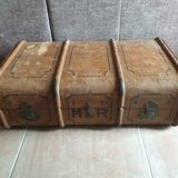 Old travel trunk