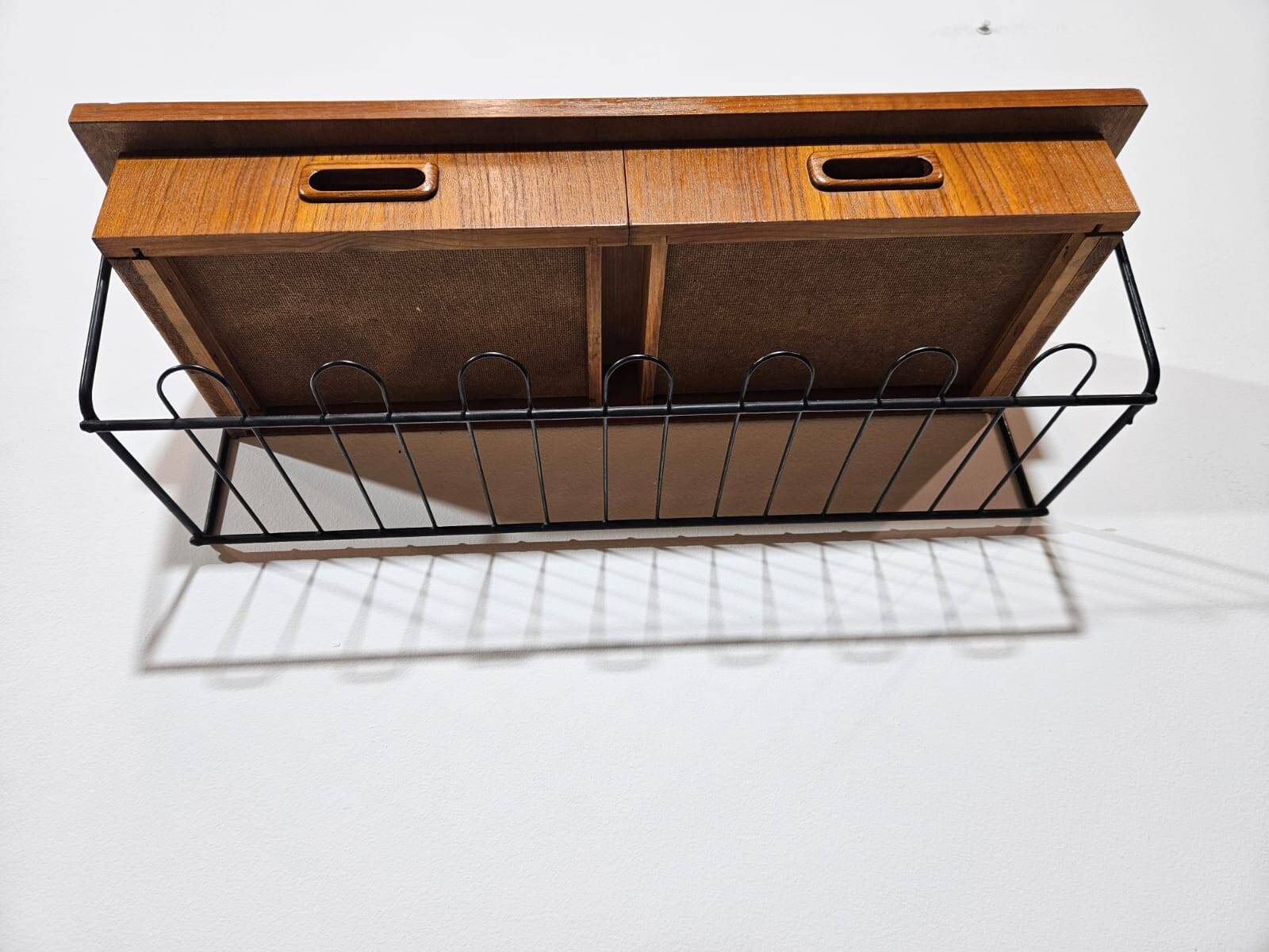 Console table, TEAK shelf, 1960s.
