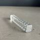 7 moulded glass knife rests