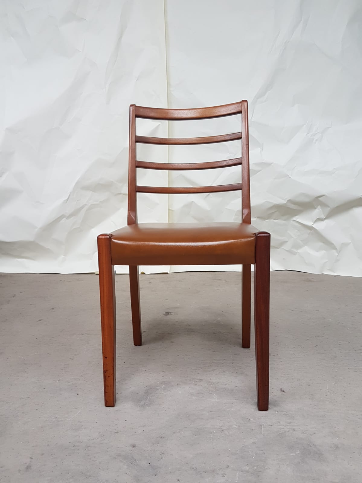 Vtg Set Of 4 Mid Century Teak Dining Chairs Scandinavian 60s 70s Retro Danish