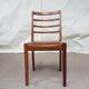 Vtg Set Of 4 Mid Century Teak Dining Chairs Scandinavian 60s 70s Retro Danish