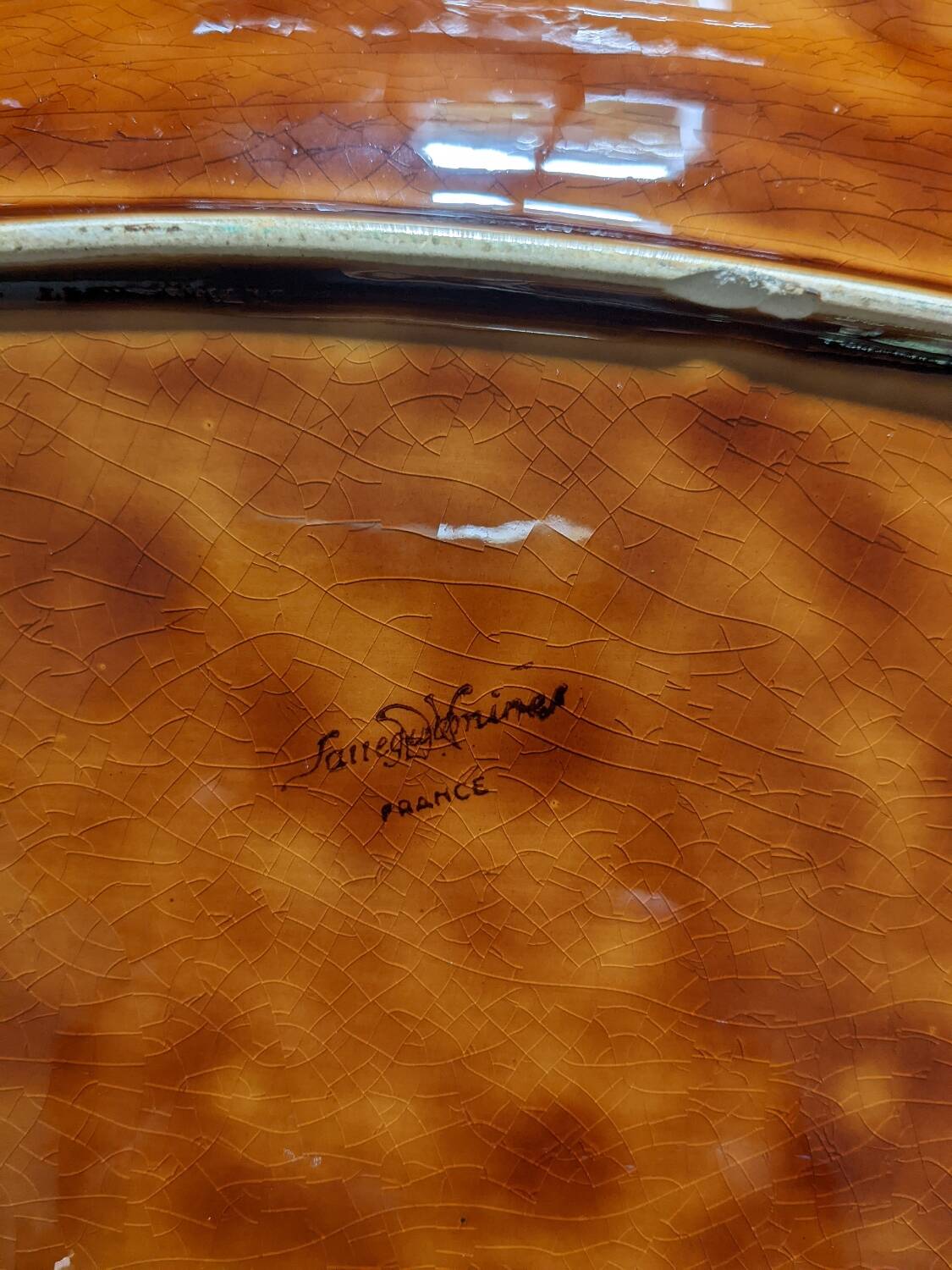 Sarreguemines fish plates and dishes