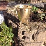 Brass /vintage tripod champagne bucket