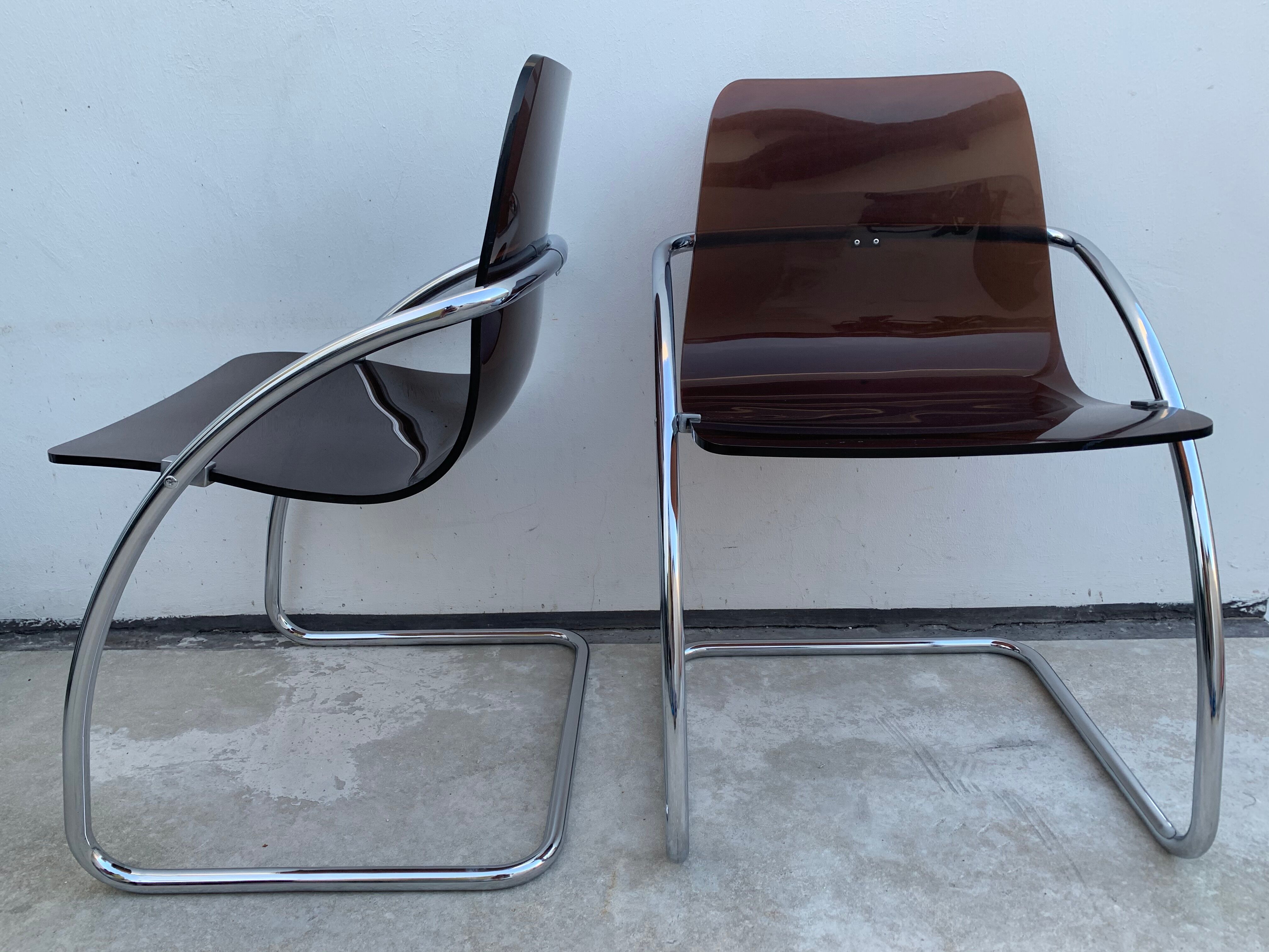 Pair of armchairs Blooming design Yves Christin, Airborne