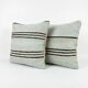 Set of 2 vintage kilim cushion covers 48x48 cm