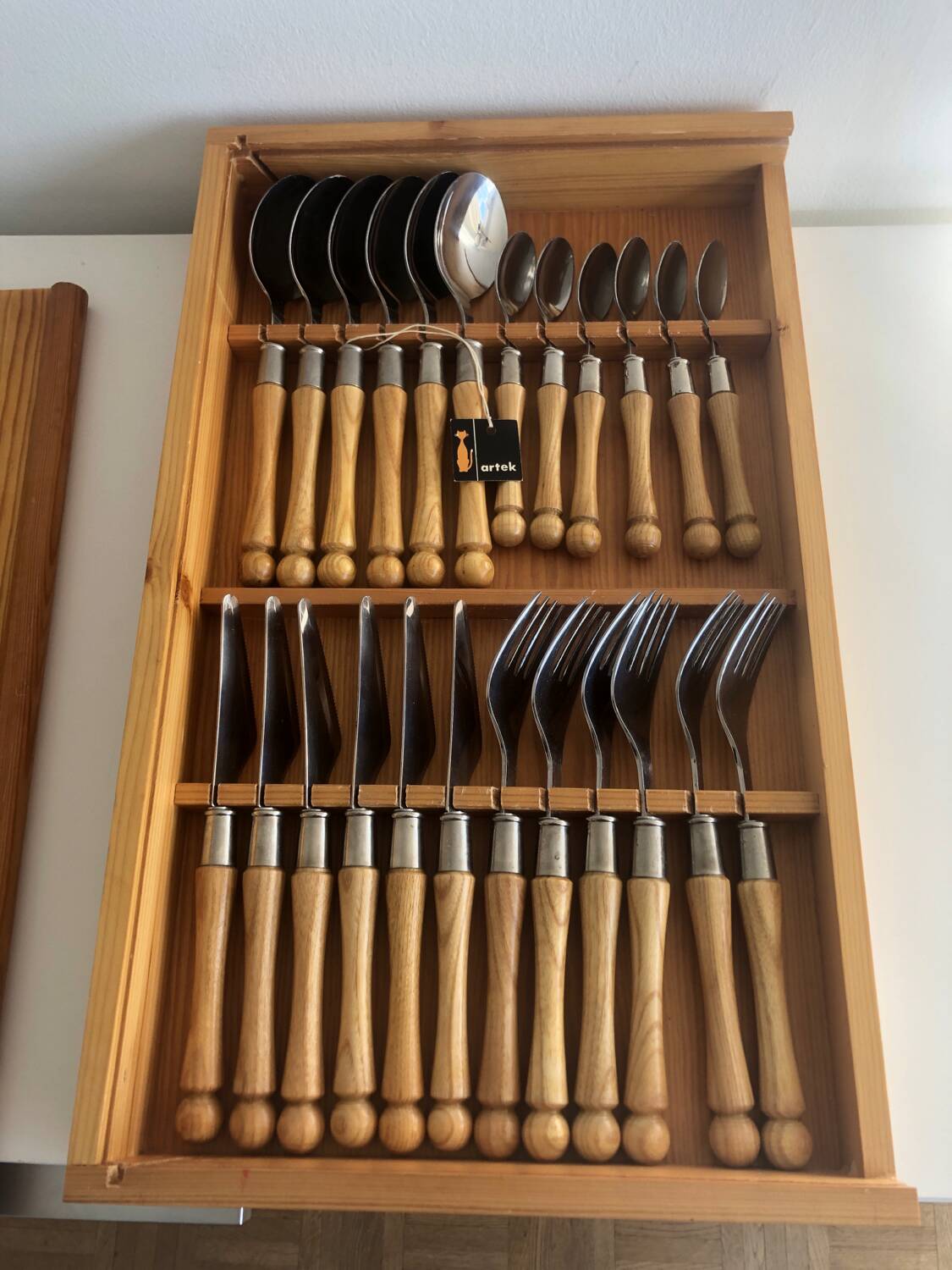 Vintage Artek cutlery set