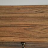 Rustic master piece of furniture, bedside table, late 19th century