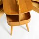 Beautiful original Mid Century teak sewing box with hinged compartments