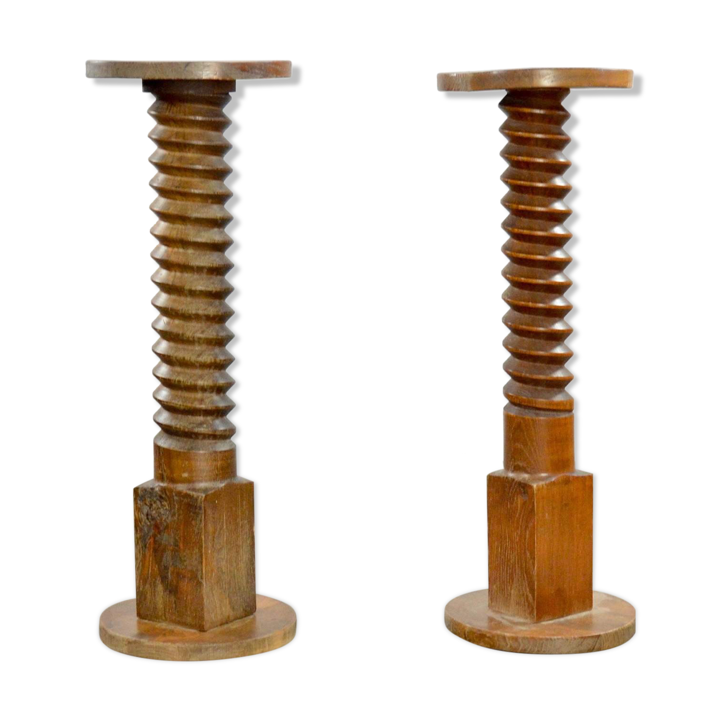 Pair of extra tables or Early 20th-century French picks