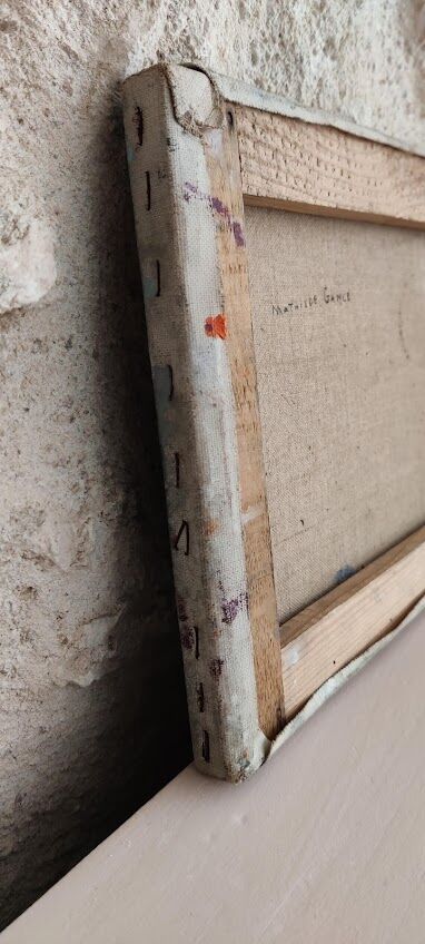 Marine painting by Malthilde Gance