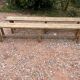 Oak benches