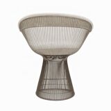 Set of Four Chairs Designed By Warren Platner With Steel structure, 1960's