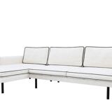 Sia Ester light grey corner sofa, like new