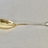 Emile puiforcat - solid silver and vermeil salad cutlery