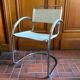 1970s leather cantilever chair