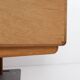 Buffet with roller shutter doors, Danish, vintage, teak, produced by Dyrlund.
