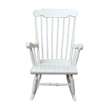 Rocking wood chair 50s