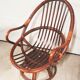 Rotating rattan chair