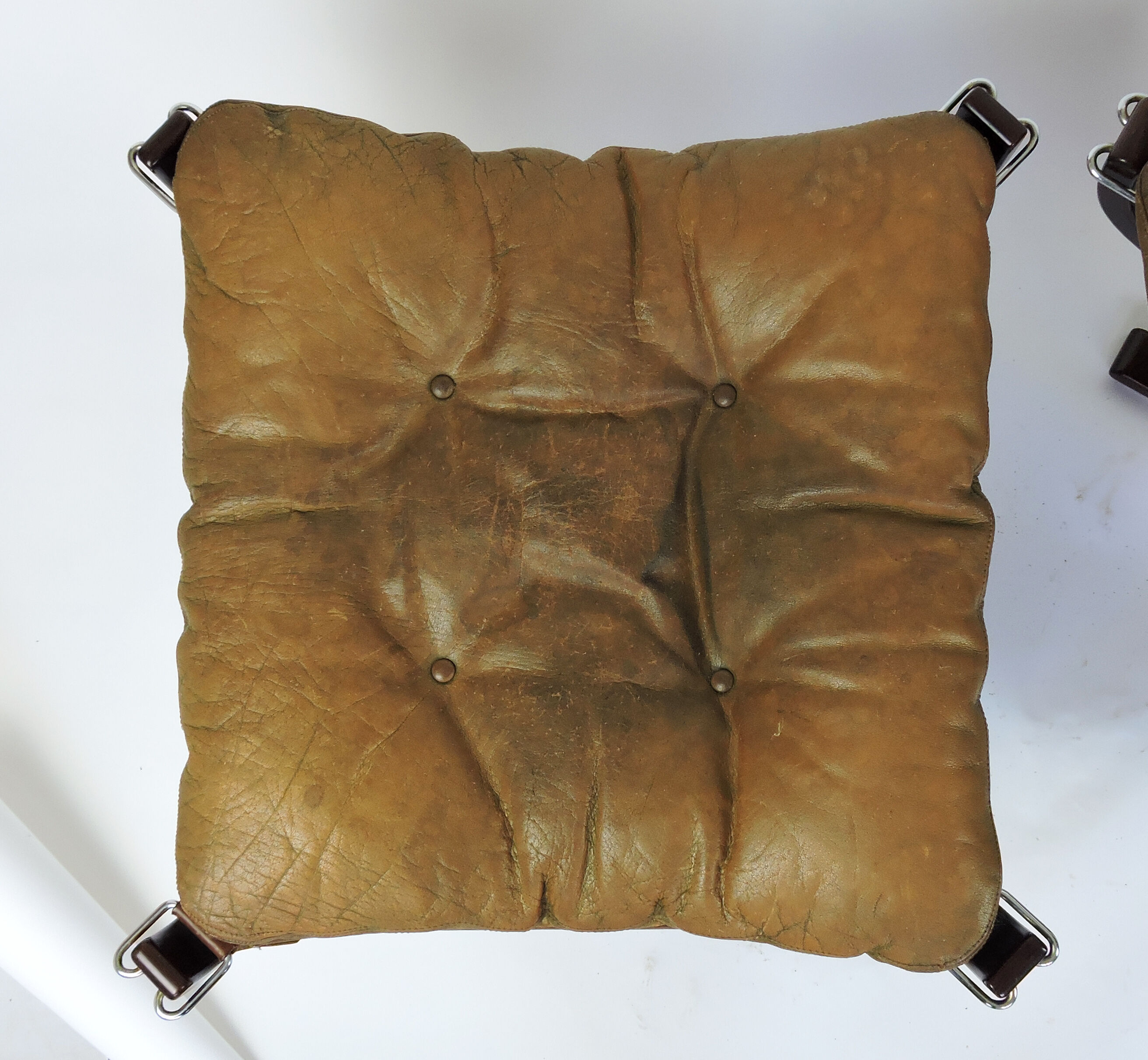 Falcon Chair and Ottoman by Sigurd Ressell, 1970s