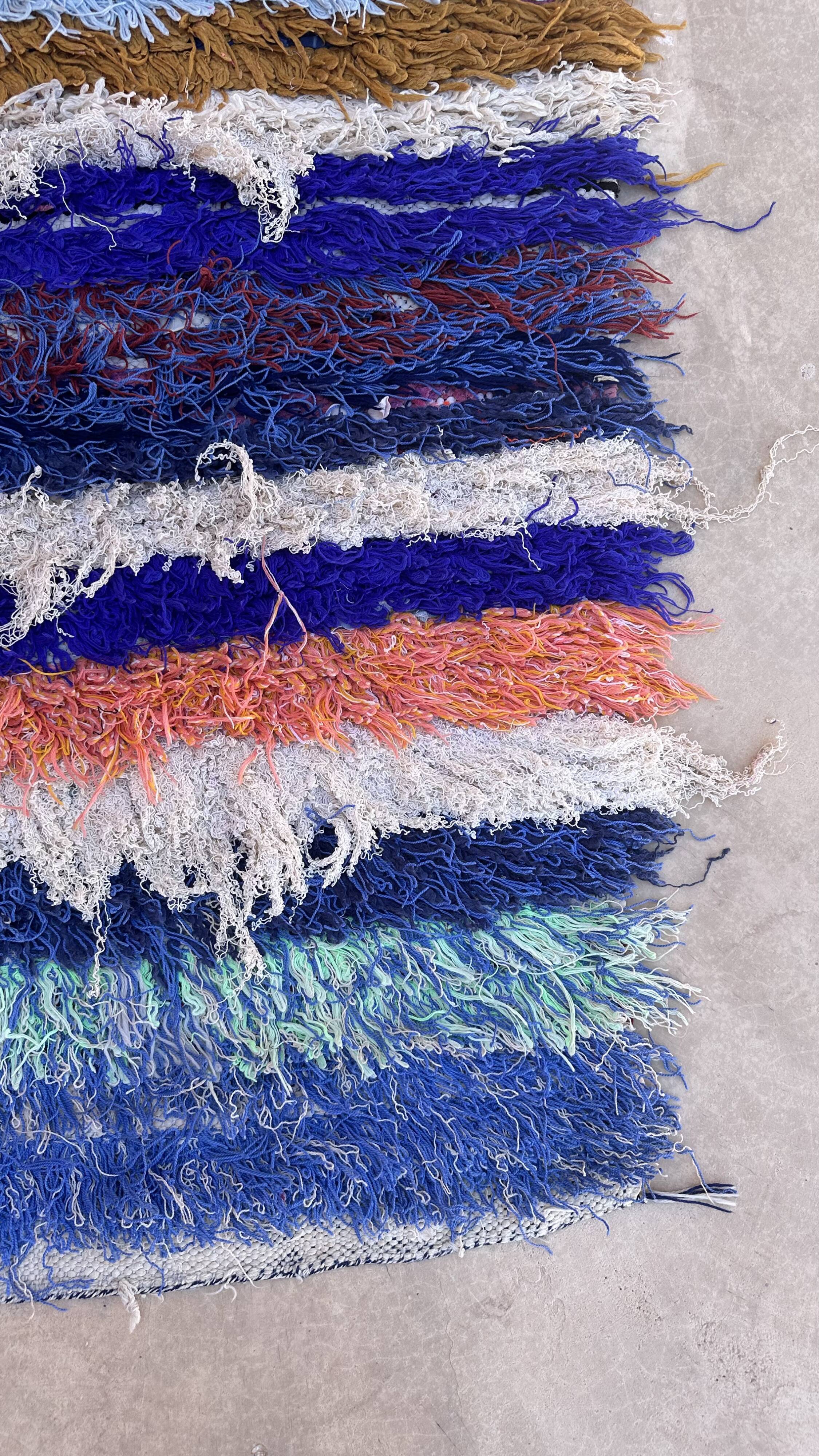 Boucherouite carpet - 110 x 214 cm