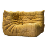 Togo - ligne roset - yellow leather