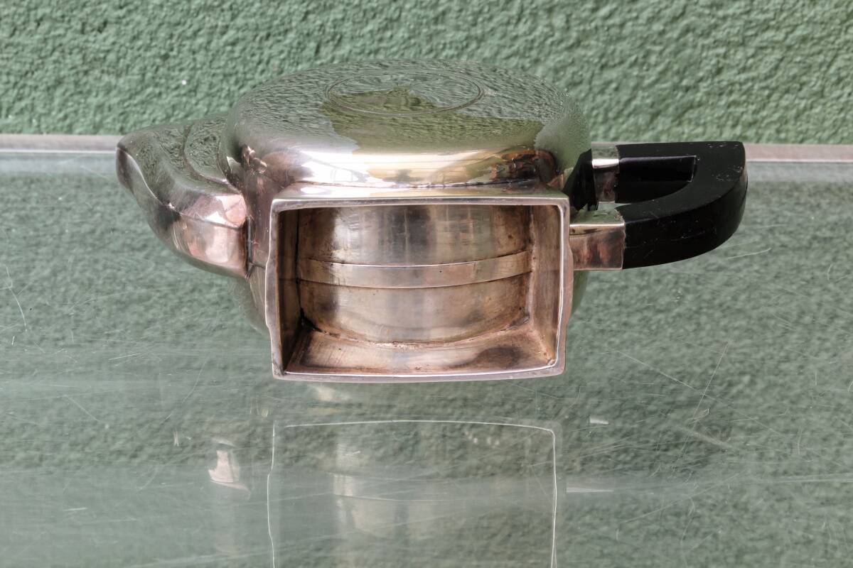 Art Deco silver-plated tea service