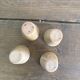 Vintage french stoneware ceramics set – mineral earth