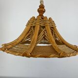 70s rope and rattan suspension