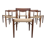 Price for 2 chairs! H.W. Klein, Bramin vintage Danish new papercord