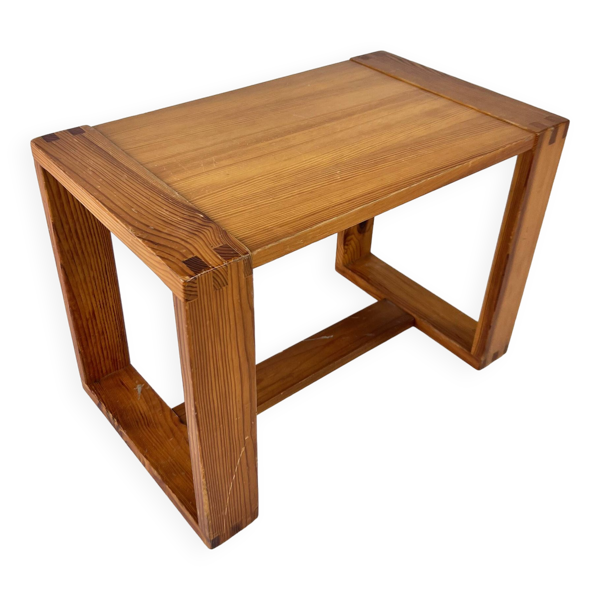 Table d'Appoint en Pin, 1970s