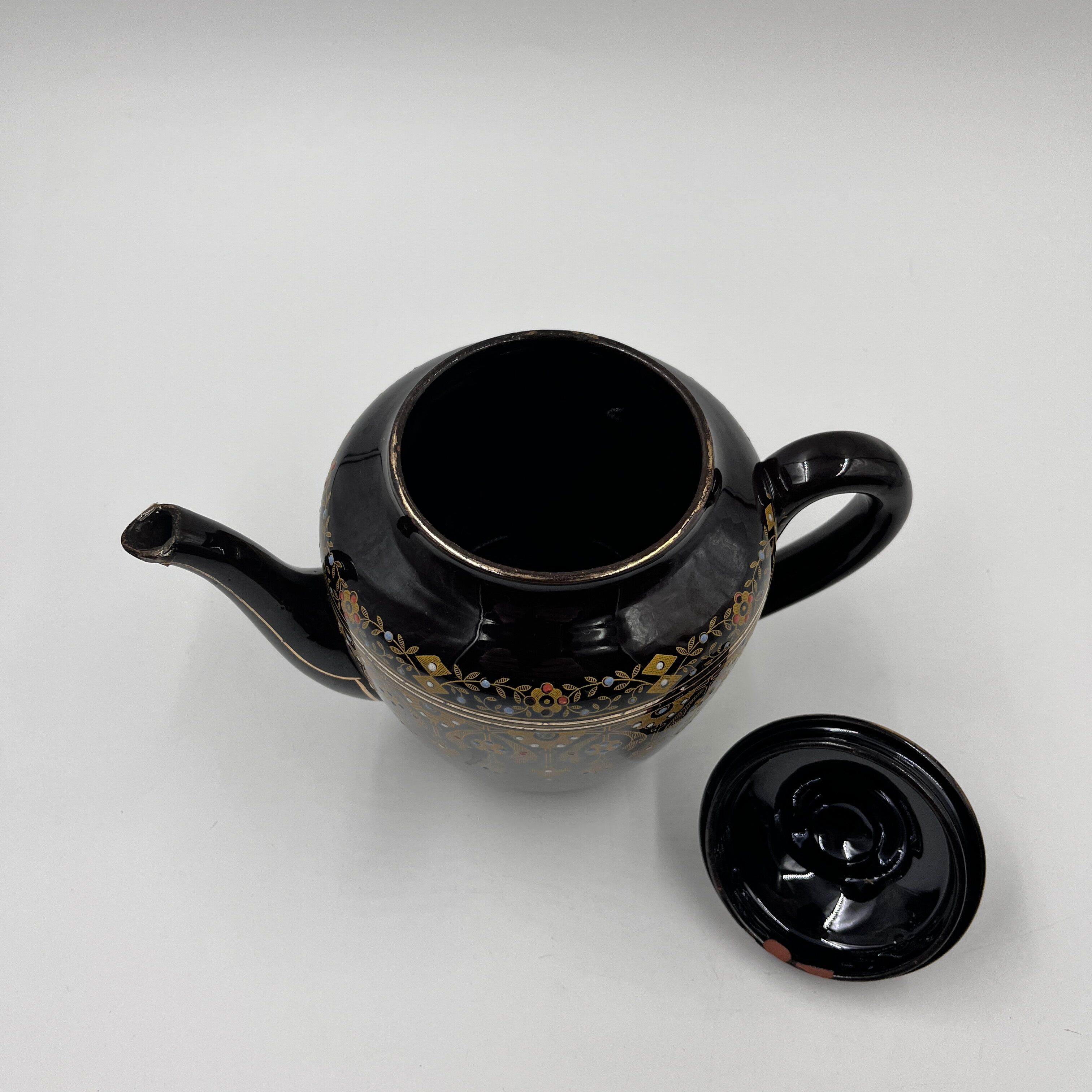 Tea service Sarreguemines Rockingham