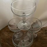 Cocktail champagne glasses