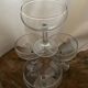 Cocktail champagne glasses