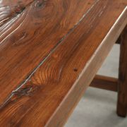 Antique French farmhouse dining table for 4/ 6 people from the 18th century