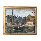 Oil on canvas Honfleur