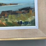 Tableau marine à l'huile