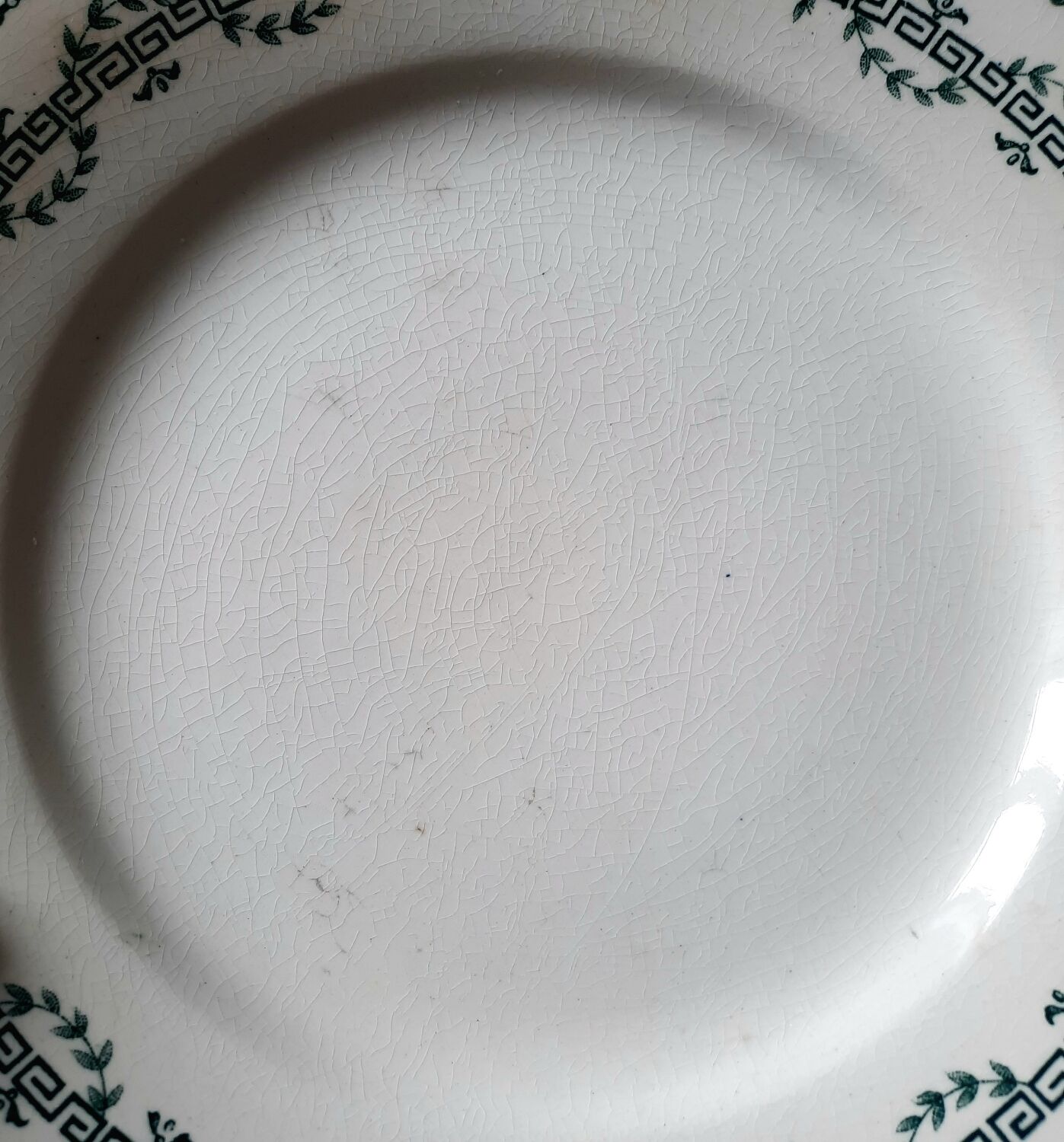 Old dessert plates Gien