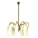 Lampe à Suspension en Laiton des Années 1960 provenant d'Autriche