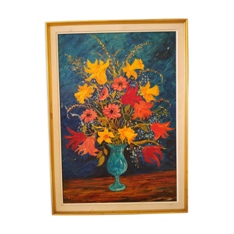 Tableau bouquet de fleurs