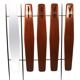 Mirrored italian coat and hat rack