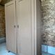 Armoire parisienne pieds compas